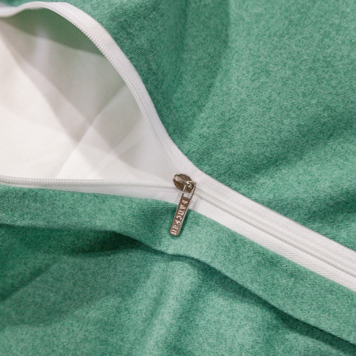 91家纺网 家纺一手货源 找家纺 涵宸 2022新款全棉铂金磨毛刺绣四件套-月息系列 月息-橄榄绿