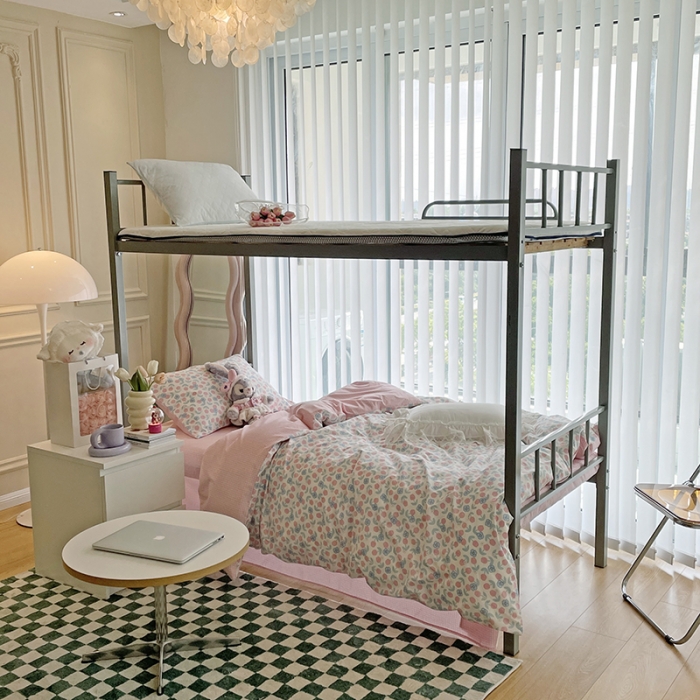 91家纺网 家纺一手货源 找家纺 （总）千朵 2022新款正宗13372全棉学生三件套套装