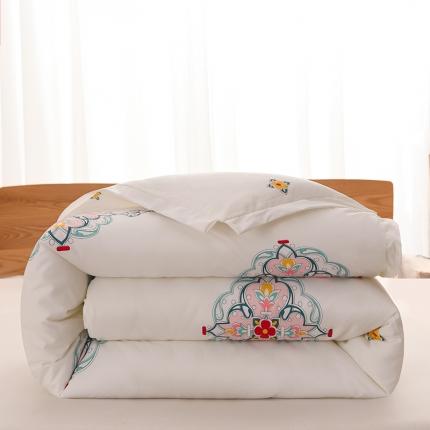 圣楚 2024新款秋冬暖眠大豆纤维冬被被子被芯直播爆款 吉祥