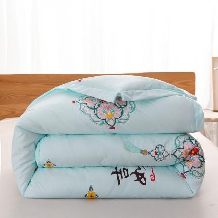 圣楚 2024新款秋冬暖眠大豆纤维冬被被子被芯直播爆款 如意