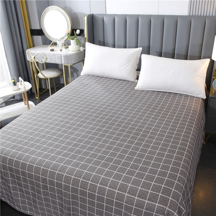 91家纺网 家纺一手货源 找家纺 赫然家纺 新款80g芦荟棉单品床单 遐想