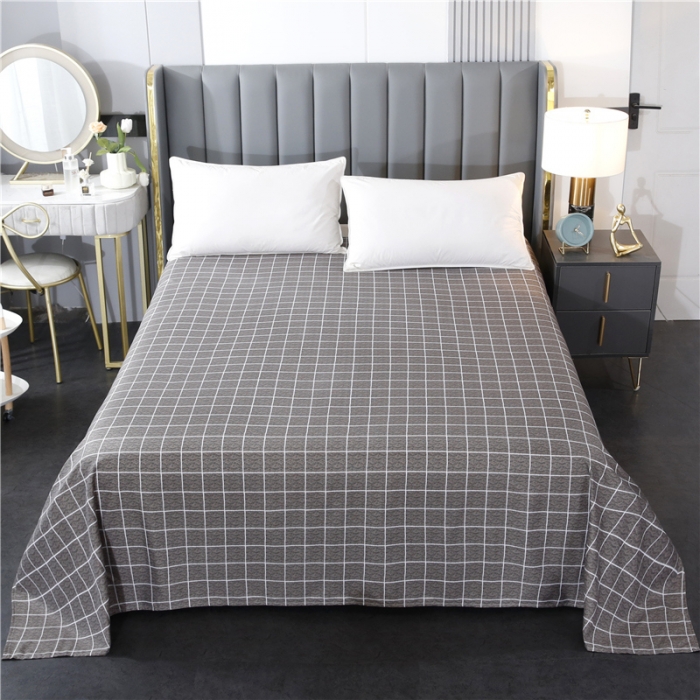 91家纺网 家纺一手货源 找家纺 赫然家纺 新款80g芦荟棉单品床单 遐想