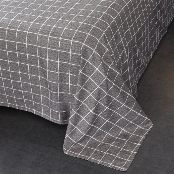 91家纺网 家纺一手货源 找家纺 赫然家纺 新款80g芦荟棉单品床单 遐想