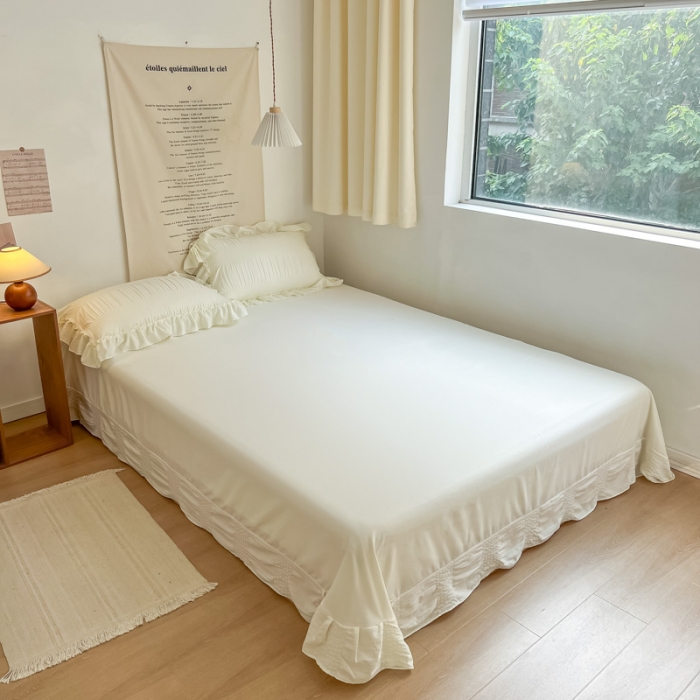 91家纺网 家纺一手货源 找家纺 （总）慕澄2022新款直播爆款仙女泡泡纱四件套