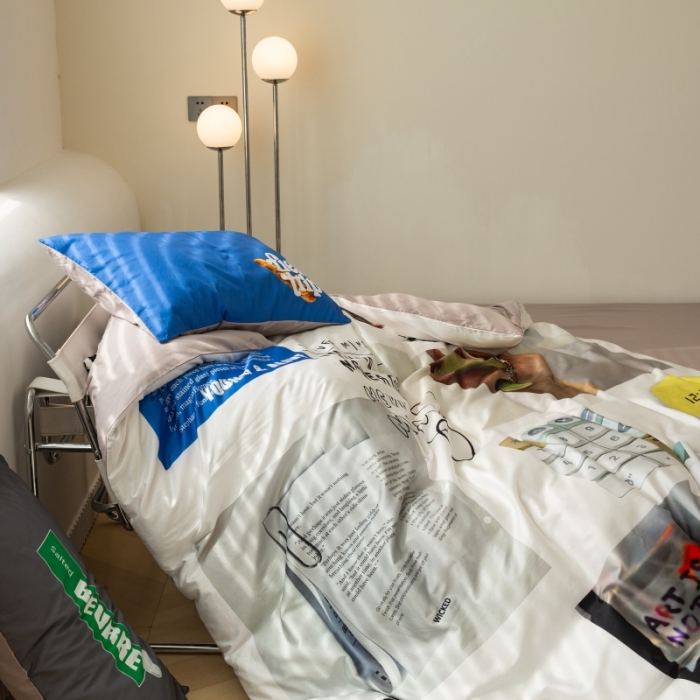 91家纺网 家纺一手货源 找家纺 (总)安莱生活2022八月如歌ins韩风60支数码印花四件套