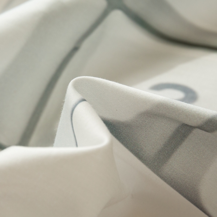 91家纺网 家纺一手货源 找家纺 安莱生活2022八月如歌ins韩风60支数码印花四件套 八月如歌-浅灰