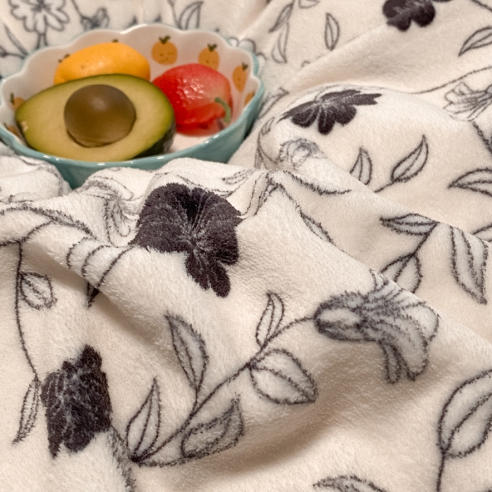 91家纺网 家纺一手货源 找家纺 大渔生活 2024新款牛奶绒印花系列四件套 秋意浓