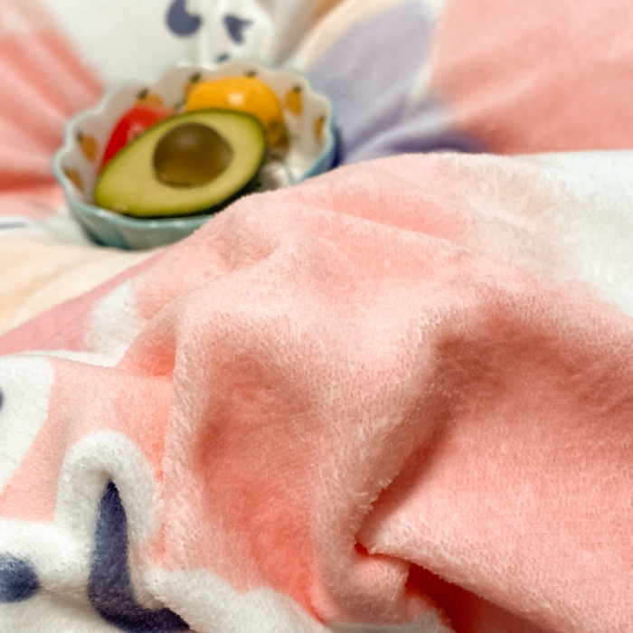 91家纺网 家纺一手货源 找家纺 大渔生活 2024新款牛奶绒印花系列四件套 兔绒绒