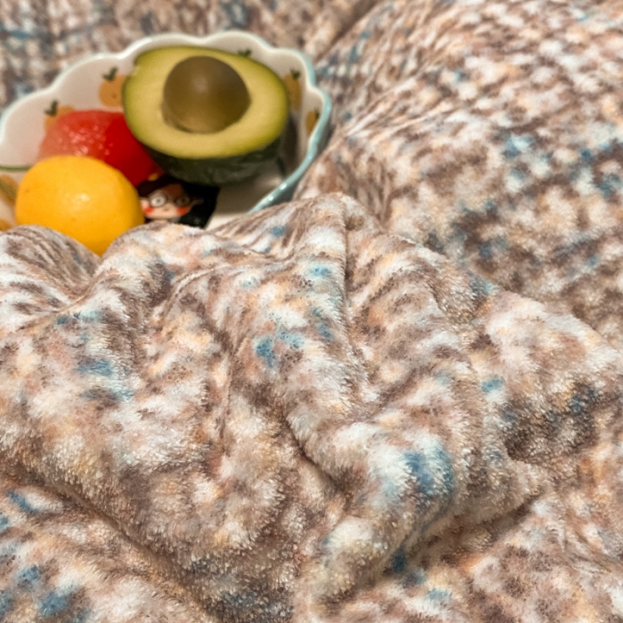 91家纺网 家纺一手货源 找家纺 大渔生活 2024新款牛奶绒印花系列四件套 小香思