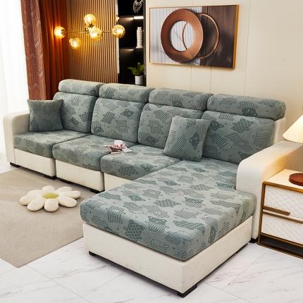 91家纺网 家纺一手货源 找家纺 （总）逐日沙发套 2023新款阳离子雕花沙发套