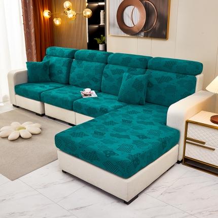 91家纺网 家纺一手货源 找家纺 （总）逐日沙发套 2023新款阳离子雕花沙发套