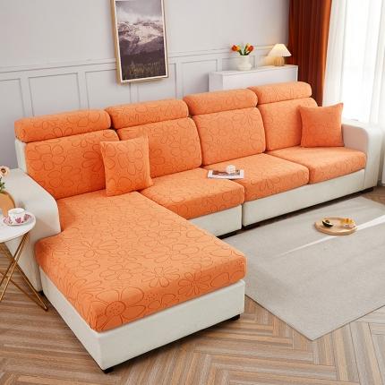 91家纺网 家纺一手货源 找家纺 （总）逐日沙发套 2023新款阳离子雕花沙发套