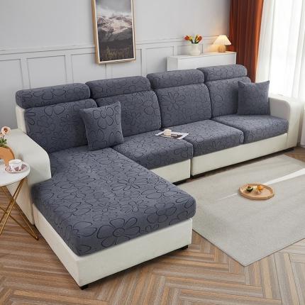 91家纺网 家纺一手货源 找家纺 （总）逐日沙发套 2023新款阳离子雕花沙发套