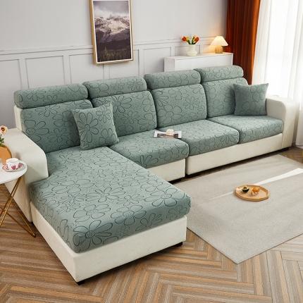 91家纺网 家纺一手货源 找家纺 （总）逐日沙发套 2023新款阳离子雕花沙发套