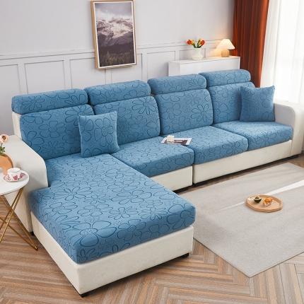 91家纺网 家纺一手货源 找家纺 （总）逐日沙发套 2023新款阳离子雕花沙发套