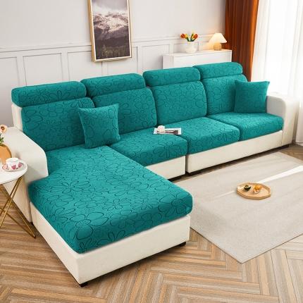 91家纺网 家纺一手货源 找家纺 （总）逐日沙发套 2023新款阳离子雕花沙发套