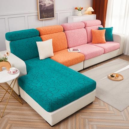 91家纺网 家纺一手货源 找家纺 （总）逐日沙发套 2023新款阳离子雕花沙发套