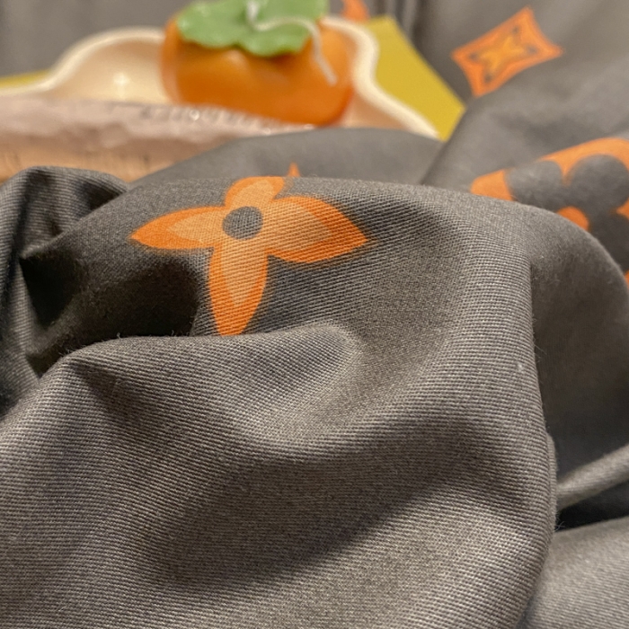 91家纺网 家纺一手货源 找家纺 晨希 2022新款清新全棉印花四件套 凡米