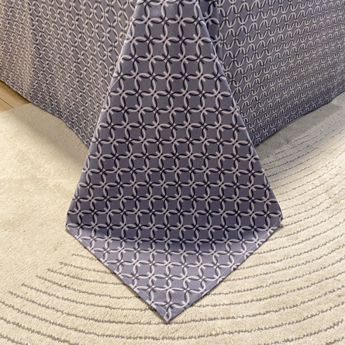 91家纺网 家纺一手货源 找家纺 晨希 2022新款清新全棉印花四件套 岁月