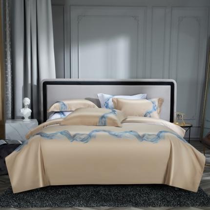 （总）缔缦 22新款100s澳棉全工艺秋冬居家四件套-奥赛