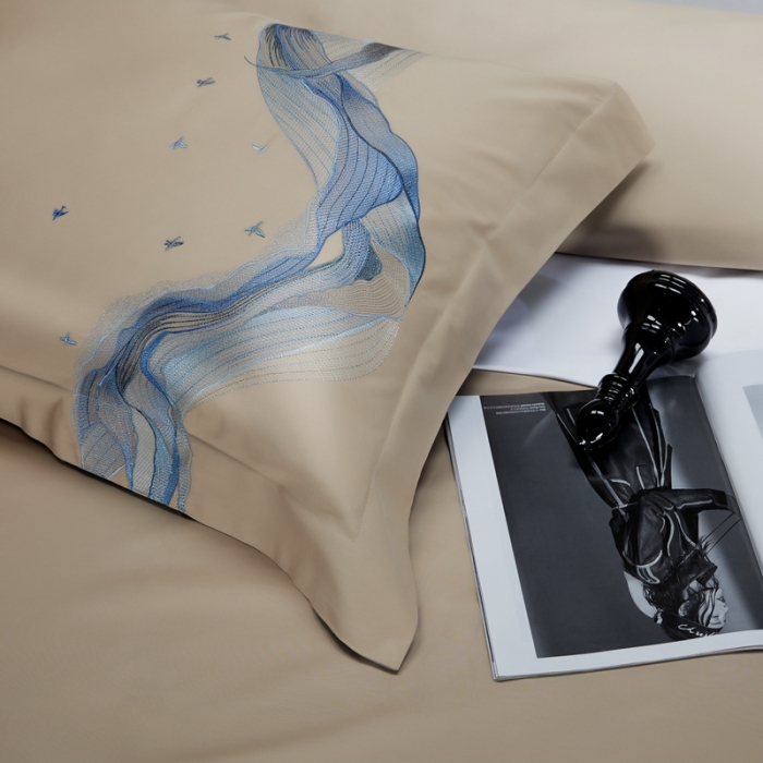 91家纺网 家纺一手货源 找家纺 （总）缔缦 22新款100s澳棉全工艺秋冬居家四件套-奥赛