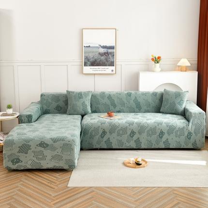 91家纺网 家纺一手货源 找家纺 （总）逐日沙发套 2023新款阳离子雕花沙发套