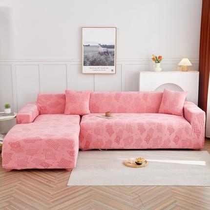 91家纺网 家纺一手货源 找家纺 （总）逐日沙发套 2023新款阳离子雕花沙发套