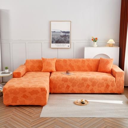 91家纺网 家纺一手货源 找家纺 （总）逐日沙发套 2023新款阳离子雕花沙发套