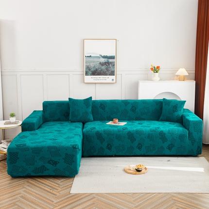 91家纺网 家纺一手货源 找家纺 （总）逐日沙发套 2023新款阳离子雕花沙发套