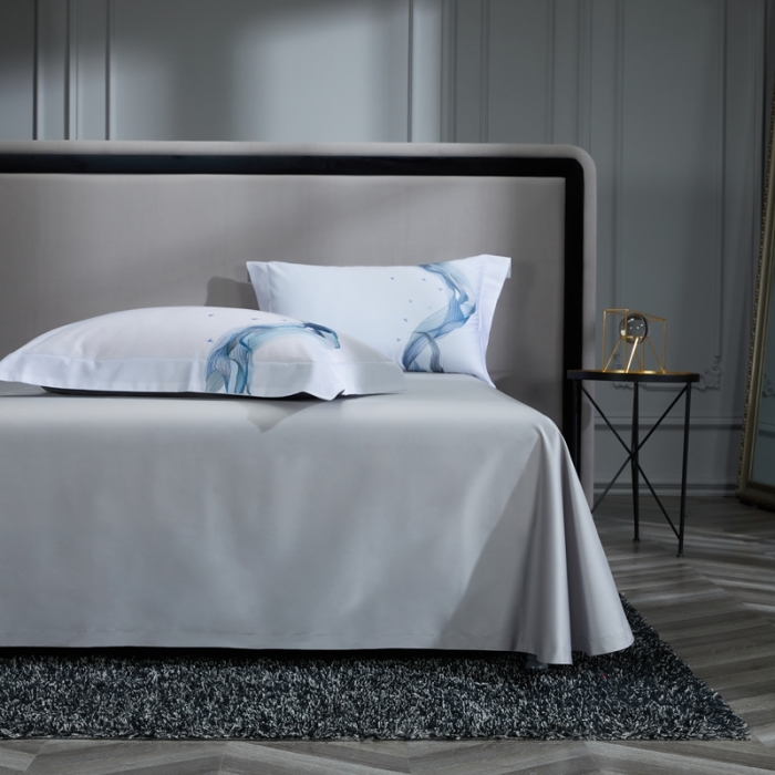 91家纺网 家纺一手货源 找家纺 缔缦 22新款100s澳棉全工艺秋冬居家四件套-奥赛 奥赛-柔白