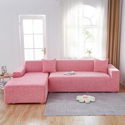 91家纺网 家纺一手货源 找家纺 （总）逐日沙发套 2023新款阳离子雕花沙发套