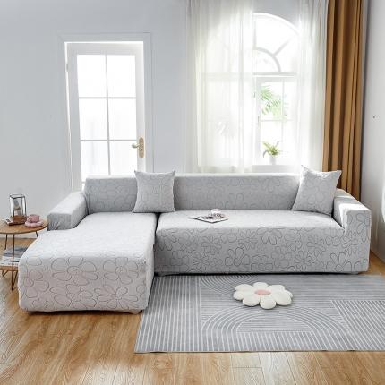 91家纺网 家纺一手货源 找家纺 （总）逐日沙发套 2023新款阳离子雕花沙发套