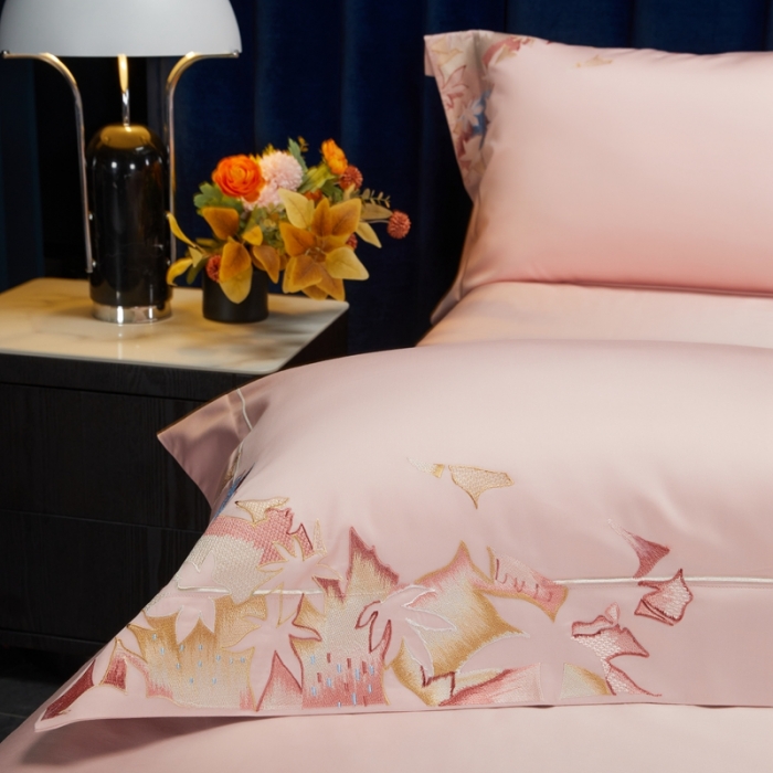 91家纺网 家纺一手货源 找家纺 （总）缔缦 22新款100s澳棉全工艺秋冬居家四件套-赫拉