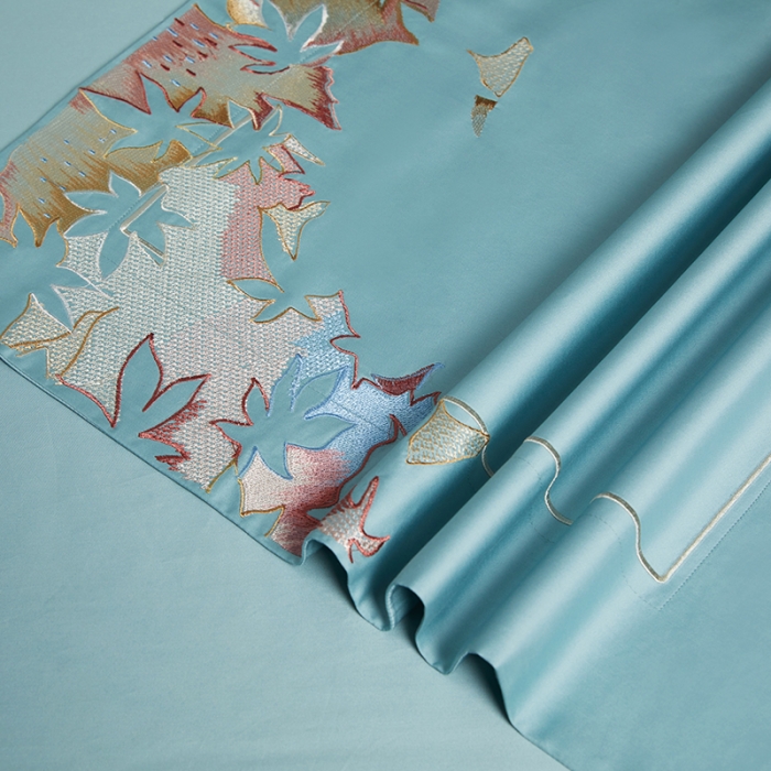 91家纺网 家纺一手货源 找家纺 缔缦 2022新款100s澳棉全工艺秋冬居家四件套-赫拉 赫拉-兰