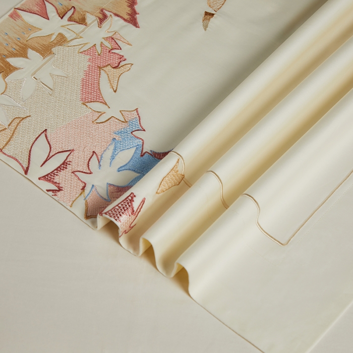 91家纺网 家纺一手货源 找家纺 缔缦 2022新款100s澳棉全工艺秋冬居家四件套-赫拉 赫拉-米白