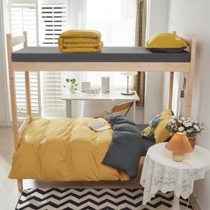 91家纺网 家纺一手货源 找家纺 （总）水墨江南 2022新款学生素色三件套