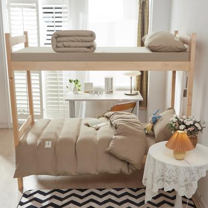 91家纺网 家纺一手货源 找家纺 （总）水墨江南 2022新款学生素色三件套