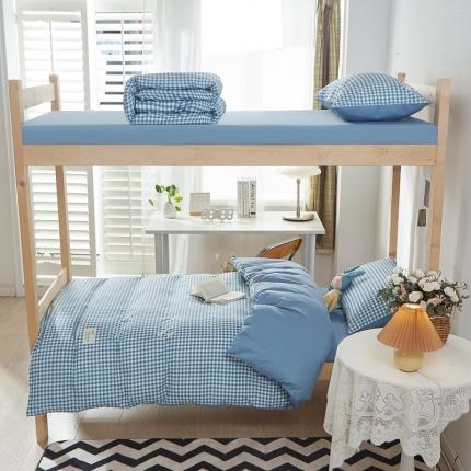 91家纺网 家纺一手货源 找家纺 （总）水墨江南 2022新款学生素色三件套