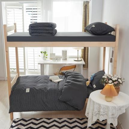 91家纺网 家纺一手货源 找家纺 （总）水墨江南 2022新款学生素色三件套