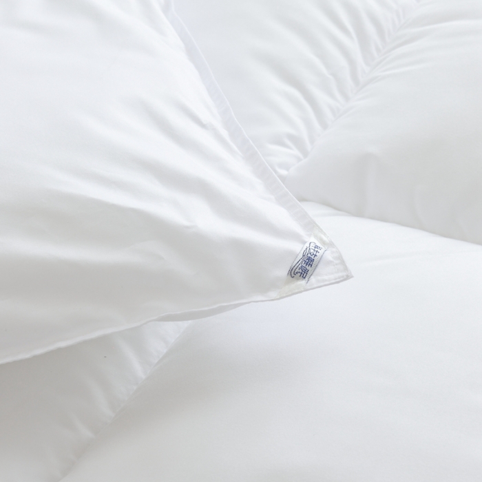 91家纺网 家纺一手货源 找家纺 德芙 2023星级酒店羽丝绒被芯民宿四季春秋冬被经典款 白色