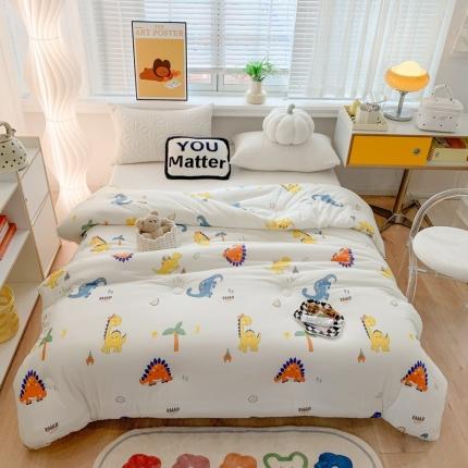 91家纺网 家纺一手货源 找家纺 2022新款针织棉夏被春秋被冬被 动物集