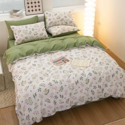 91家纺网 家纺一手货源 找家纺 （总）黑马家居2024新款全棉印花喷气12868套件-单被套