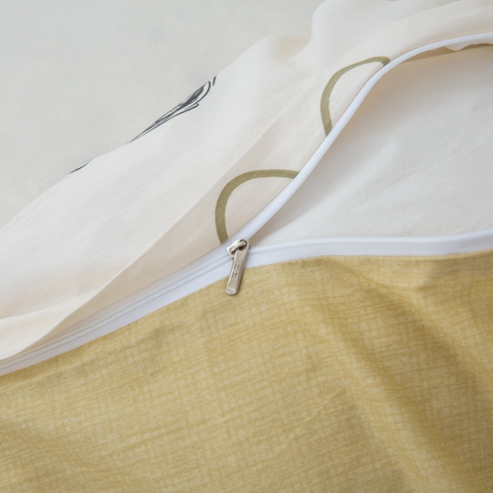 91家纺网 家纺一手货源 找家纺 黑马家居新款全棉印花喷气12868套件-单被套斑马