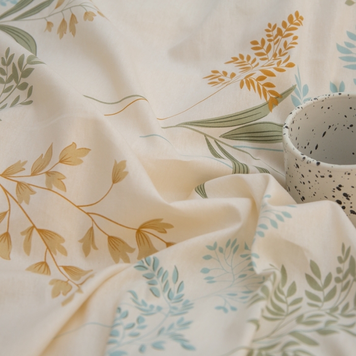 91家纺网 家纺一手货源 找家纺 黑马家居新款全棉印花喷气12868套件-单被套江南