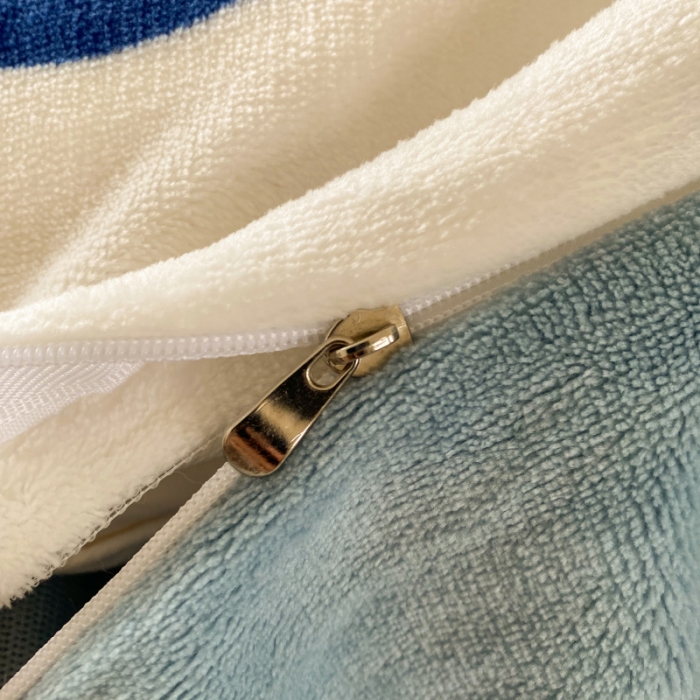 91家纺网 家纺一手货源 找家纺 慕尚 2022爆款大版高克重印花牛奶绒四件套 洋气熊