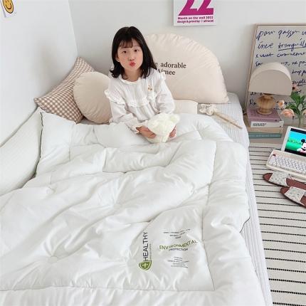 91家纺网 家纺一手货源 找家纺 （总） 2023新款纯色儿童夏被春秋被冬被成人加厚