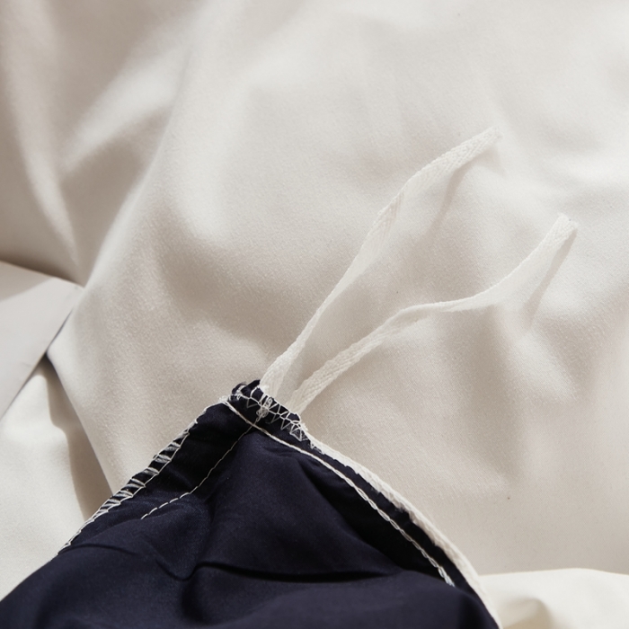 91家纺网 家纺一手货源 找家纺 （总）啊雅家居 新款ins学生宿舍双拼纯色磨毛三件套