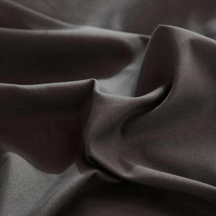 91家纺网 家纺一手货源 找家纺 啊雅家居 新款ins学生宿舍双拼纯色磨毛三件套 深灰