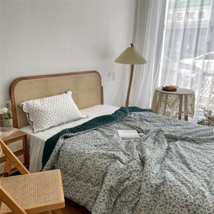 91家纺网 家纺一手货源 找家纺 （总）源启生活 2022新款嵌绳包边韩国豆豆四季被被子被芯