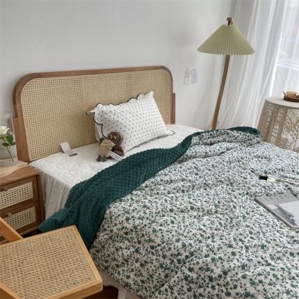 91家纺网 家纺一手货源 找家纺 （总）源启生活 2022新款嵌绳包边韩国豆豆四季被被子被芯